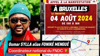 Les Guinéens en Force à Bruxelles  RendezVous à la Porte de Namur à 15H  FreeFonikeEtBillo [upl. by Leiser]