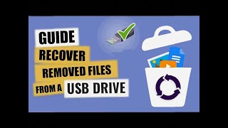 Recover Deleted Files from USB Drive  2024 Full Guide  Restore USB Files  Recover Lost Files [upl. by Sane]