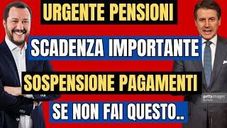 URGENTE PENSIONI SCADENZA A BREVE PER RICVERE AUMENTO ECCO COSA DEVI FARE E LA SCADENZA [upl. by Estele538]