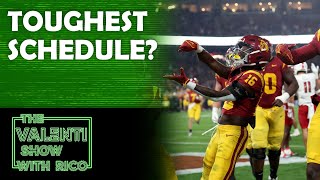 College Footballs Toughest Non Conference Schedules  The Valenti Show with Rico [upl. by Otho]