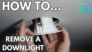 How To Remove A Downlight [upl. by Nednal]