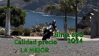 Kawasaki Ninja 650 2024 Español La Mejor Calidad Precio todo lo necesario sobre ella [upl. by Terra]