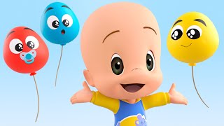 Baby Balloons and more educational videos for kids with Cuquin [upl. by Ahsened391]