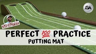 Perfect Practice Putting Mat Review  Dustin Johnson Approved [upl. by Heady]