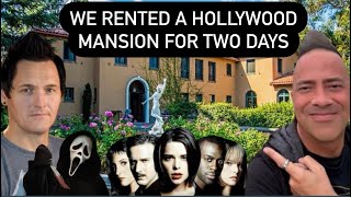 WE RENTED A HOLLYWOOD MANSION For SCREAM 3 and Halloween Filming Locations  SCREAM 3 Version [upl. by Chiaki926]