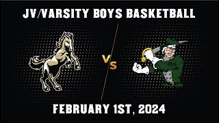 Varsity Boys Basketball vs Randolph Southern [upl. by Verile]