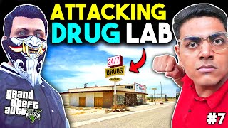 We Attacked The SECRET Underground Drug Lab 😱  FIB Arrested Our Family Members 😥  GTA 5 RP 7 [upl. by Adnowat]