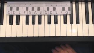 Pianoles 03 Gratis playalong pianomethode Gratis online pianocursus voor beginners [upl. by Schluter490]