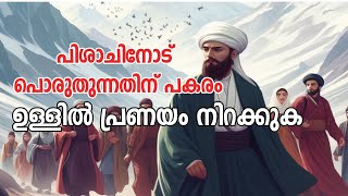 പിശാചിനോട് പൊരുതുന്നതിന് പകരം ഉള്ളിൽ പ്രണയം നിറക്കുക  Sufi story in Malayalam  Alif Ahad [upl. by Vogeley384]