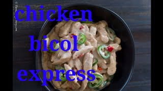 Chicken bicol Express [upl. by Ateuqirne]