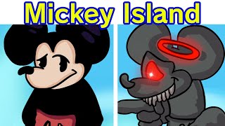 Friday Night Funkin VS Mickey Mouse Treasure Island Full Week FNF Mod ExpurgationHorror [upl. by Arretnahs347]