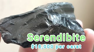 Green SERENDIBITE 18000 per carat gem STONE  AmatsvieSOfficial YouTube youtubecreators [upl. by Vigor]