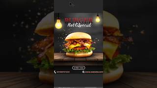 Food Poster youtubeshorts graphicdesign photoshop graphicdesigner food [upl. by Adelaja]