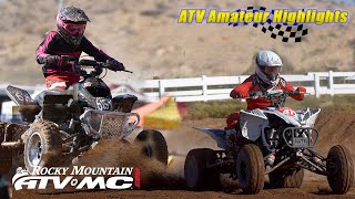 WORCS ATV AMATEUR HIGHLIGHTS RND 8 MESQUITE MX [upl. by Alyose]