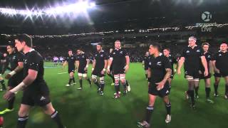 New Zealand National Anthem with Subtitles and All Blacks Kapo O Pango [upl. by Favian]