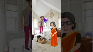 বেলুন নিয়ে খেলা funny shorts trending animation SRCARTOON51 [upl. by Ahsitniuq609]