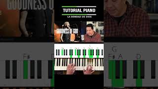 La Bondad de Dios  Tutorial Piano [upl. by Aihsel229]