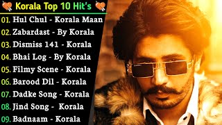 Korala Maan All Songs  New Punjab jukebox 2021  Korala Maan New Punjabi Song  Korala Maan Jukebox [upl. by Ailati220]