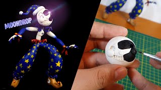 MOONDROP😱😱Five Nights at Freddys Security Breach PLASTILINA✔✔✔ PORCELANA✔✔ POLYMER CLAY✔ [upl. by Assilam]