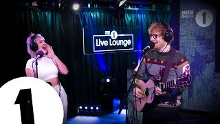 Ed Sheeran amp AnneMarie  Fairytale Of New York in the Live Lounge [upl. by Aryaz486]