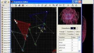 Apophysis Lernvideo TransformEditor Teil 2 [upl. by Eerol]