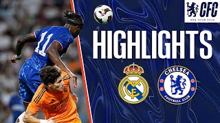 Real Madrid 21 Chelsea  HIGHLIGHTS  Chelsea FC USA Tour 2024 [upl. by Avera]