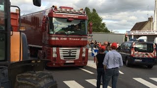 Manifestation des agriculteurs [upl. by Adnilab]