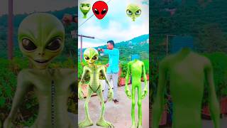 Double alian vfx head matching video 2024 alian youtubeshorts funny vfx shortvideo shortfeed [upl. by Rue]