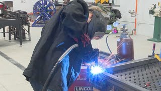 North Scott High School expands welding lab [upl. by Arihat]