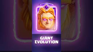 Giant Evo👊🏼🔥 clashroyale [upl. by Susumu]