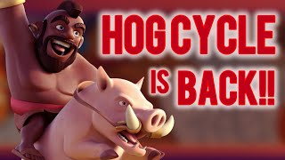 Hog cycle tips🤩 clashroyale [upl. by Cari275]