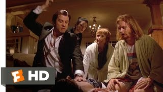 A Shot of Adrenaline  Pulp Fiction 612 Movie CLIP 1994 HD [upl. by Orravan88]