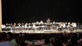 TBC Hastati Regiment 2324 Concert  East Bay  Intermediate Band [upl. by Enajaras726]