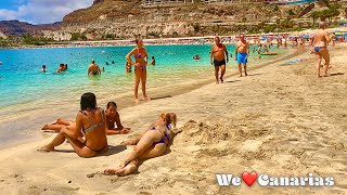 Gran Canaria Playa de Amadores Summer Beachwalk 2021  We❤️Canarias [upl. by Highams]