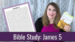 BIBLE STUDY WITH ME JAMES 5  Amanda Brown [upl. by Nairrod]