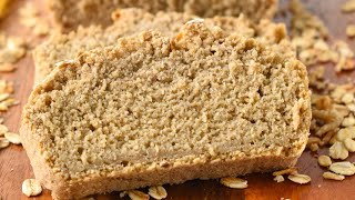 1Bowl Oatmeal Bread Healthy NoKnead Glutenfree Bread [upl. by Prader]