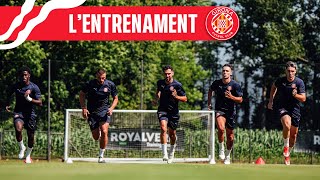 🏋🏻 EL PRIMER ENTRENAMENT DE LEQUIP A LA VALL DEN BAS  GIRONA FC [upl. by Ruskin]