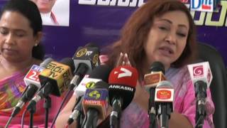 Joint Opposition MP Geetha Kumarasinghe [upl. by Aicyle]