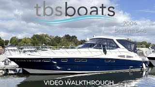 Sealine S48  Full Video Walkthrough [upl. by Campos395]