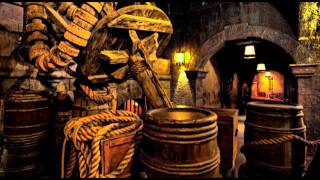 Pirates of the Caribbean queue line opening music 1 hour loop [upl. by Tali]