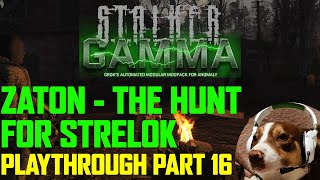 Zaton and Quest for Strelok  Stalker GAMMA Playthrough  Part 16 [upl. by Suoicerp]