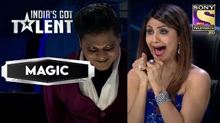 B S Reddy के Creepy Act में Shilpa जी बनी Participant  Indias Got Talent Season 9  Magic [upl. by Eeleak]