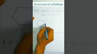 Haworth formula of cellobiose [upl. by Aspasia590]