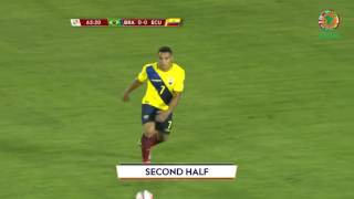 Brasil 0 vs Ecuador 0 Resumen [upl. by Nehttam736]