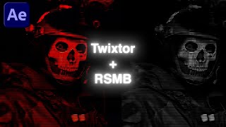 Twixtor Tutorial With RSMB Preset in desc  After Effects [upl. by Hetti]