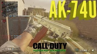 MODERN WARFARE REMASTERED 48 BOMB  AK74u Wizard [upl. by Rodablas]