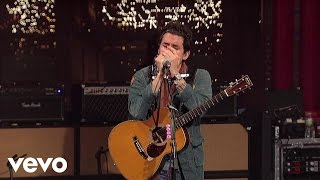 John Mayer  Born and Raised Live on Letterman [upl. by Enerahs291]