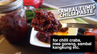 SUPER EASY Sambal Chilli Recipe for Singapore Chilli Crab Mee Goreng amp More [upl. by Trevar119]