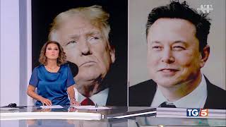 Tg5  Edizione del 13 Agosto 2024 Iran Putin Trump [upl. by Boote]