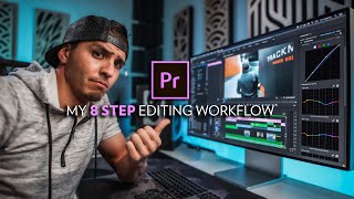 8 Steps to Edit a Video in Premiere Pro Start to Finish [upl. by Eecats]